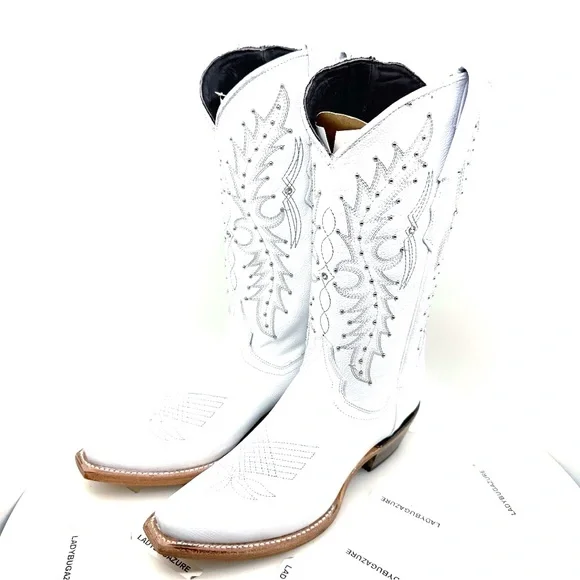 🔥NWOB W/Tags ROCK’EM Paulina Snip Toe Cowgirl Boots Size 7.5 - Picture 3 of 14